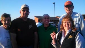 The crew making milkweed balls for RAGBRI, 5-18-16